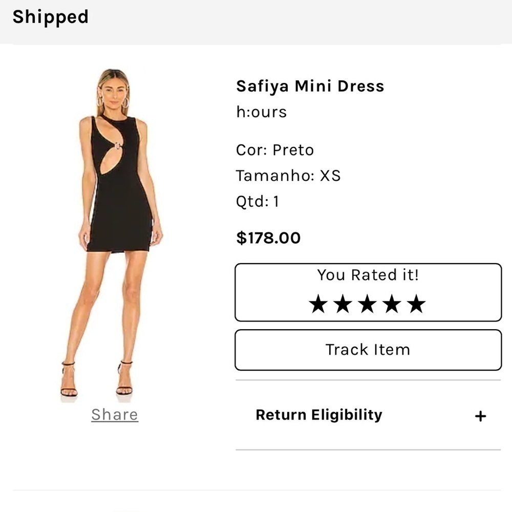 Revolve mini dress - Picture 4 of 4